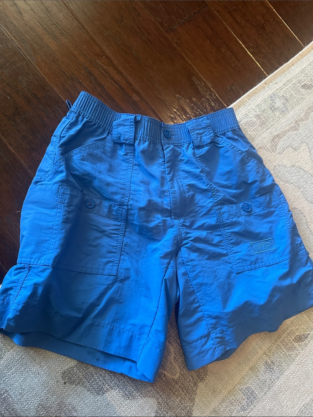 AFTCO Royal Blue Men's Cargo Shorts
